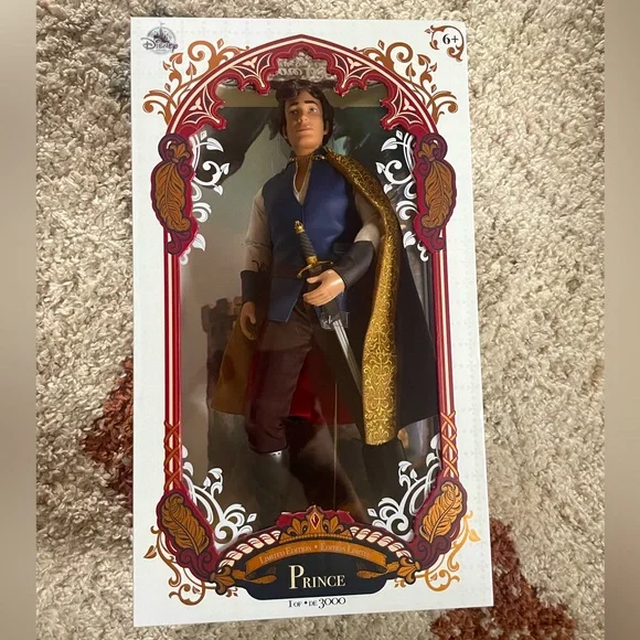 Disney Limited Edition Snow White Prince Collectors Doll 17” Rare - Picture 3 of 7